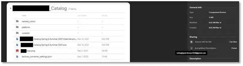 Recent malware campaign impersonating large retailers to target social media influencers _2
