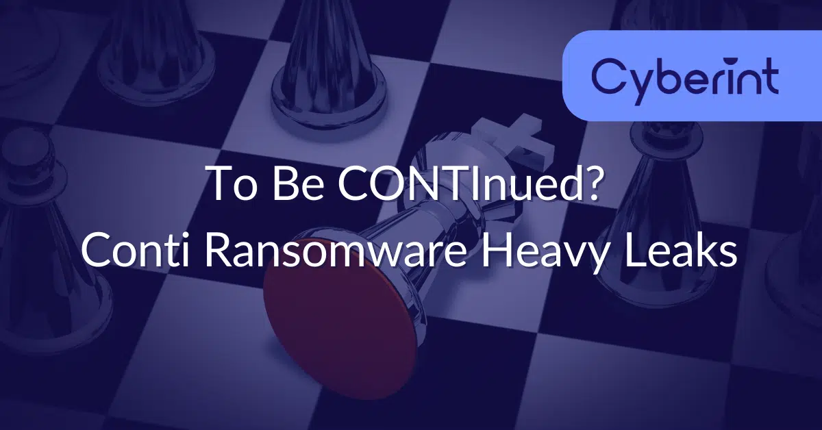 Conti Ransomware Leaks