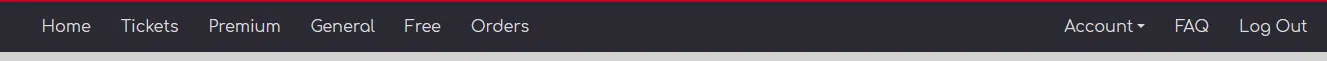 Main Navigation Bar