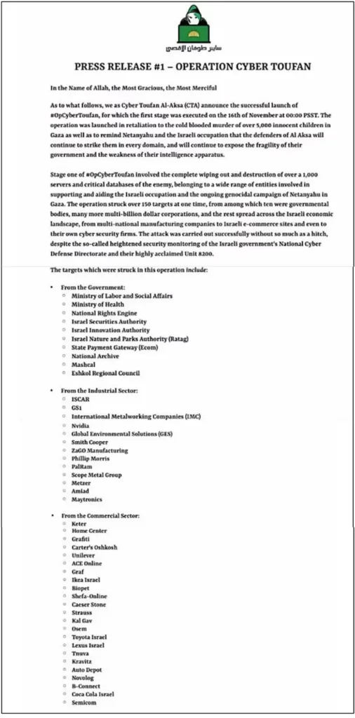 Figure 6 – List of affected companies and organizations by Signature-IT breach