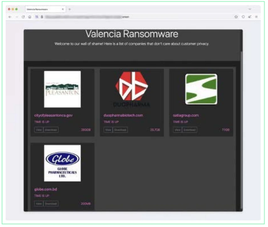 valencia Ransomware