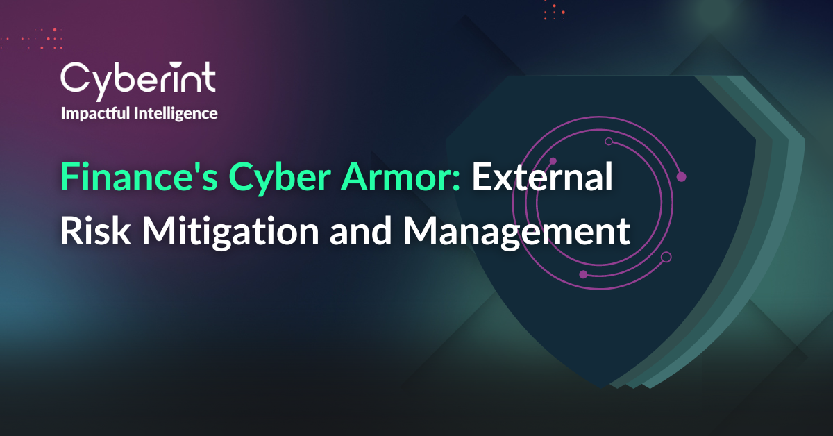 Why Do Financial Organizations Need an External Risk Mitigation and Management Solution