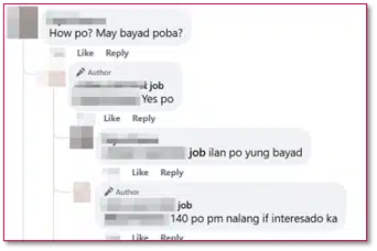 Figure 11: Typical Modus Operandi for Fake Jobs – Registration Fee